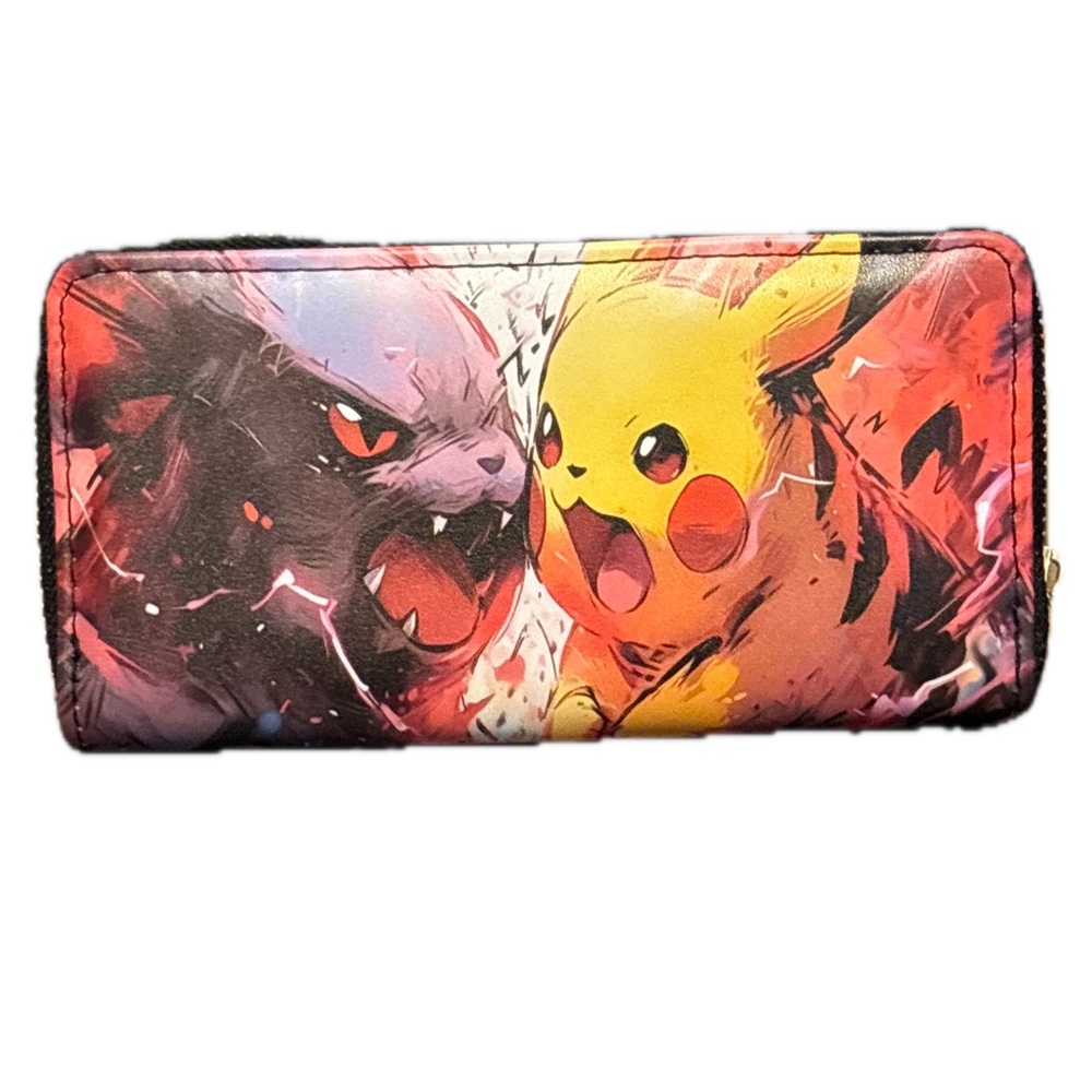 NEW Pokemon Pikachu Anime Wallet 8”x4”